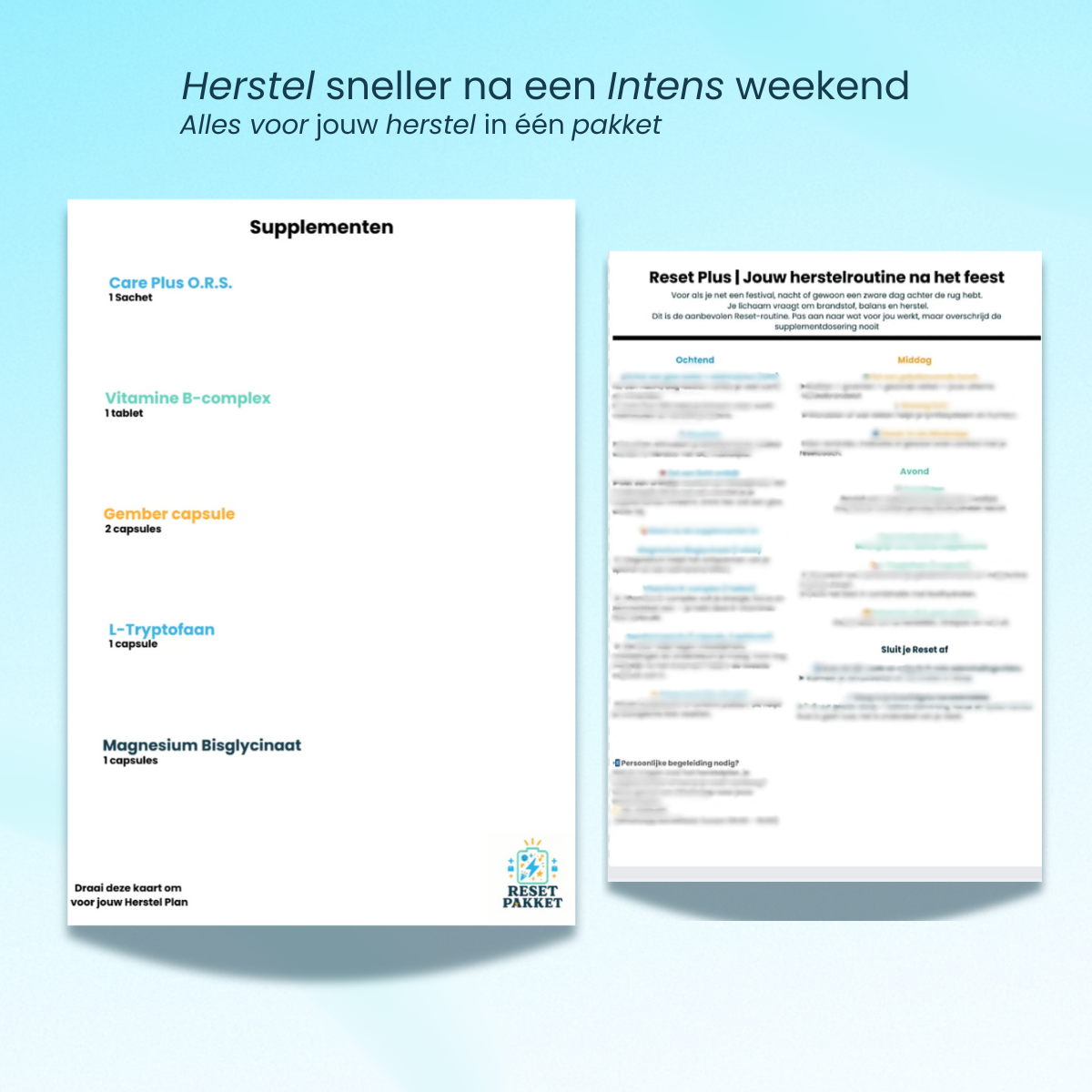 Reset Pakket